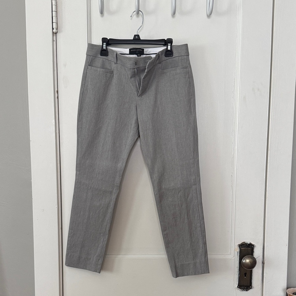Banana Republic Women's Gray Ankle Pants